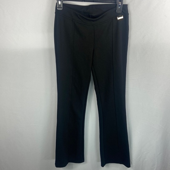 Calvin Klein Petite Black Pull On Dress Pants with Power Stretch - Picture 2 of 10